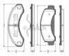 BOSCH 0 986 TB2 728 Brake Pad Set, disc brake